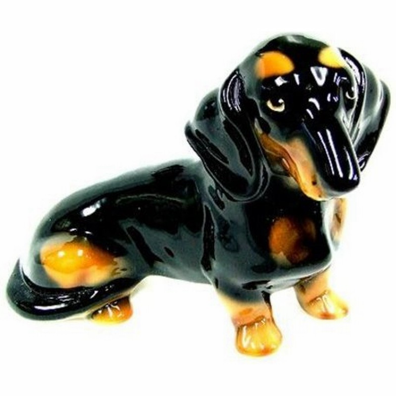 犬の置物 ミニチュアダックスフンド 黒 ブラック 陶器 イタリア製 インテリア ガーデン 置物 オブジェ 934db 通販 Lineポイント最大0 5 Get Lineショッピング