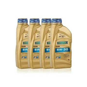 RAVENOL漢諾威FOS 5W-30 全合成節能機油-買套餐4入贈機油精1罐