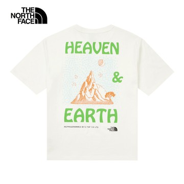 UE男款白色純棉短袖T恤｜8CKKFN4