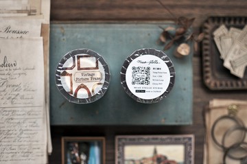 復古畫框 亮面PET紙膠帶– 5cm