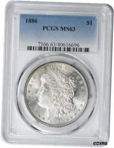 品質保証書付】 アンティークコイン NGC PCGS 1886 Morgan Silver