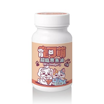 寵可萌犬貓超臨界魚油 60粒