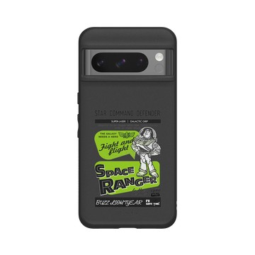 Pixel 8 Pro SolidSuit 黑 - 迪士尼-玩具總動員 Toy Story - 巴斯光年-美式風格