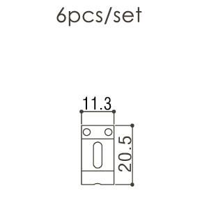 GOTOH Sadlle Sets S101 Nickel