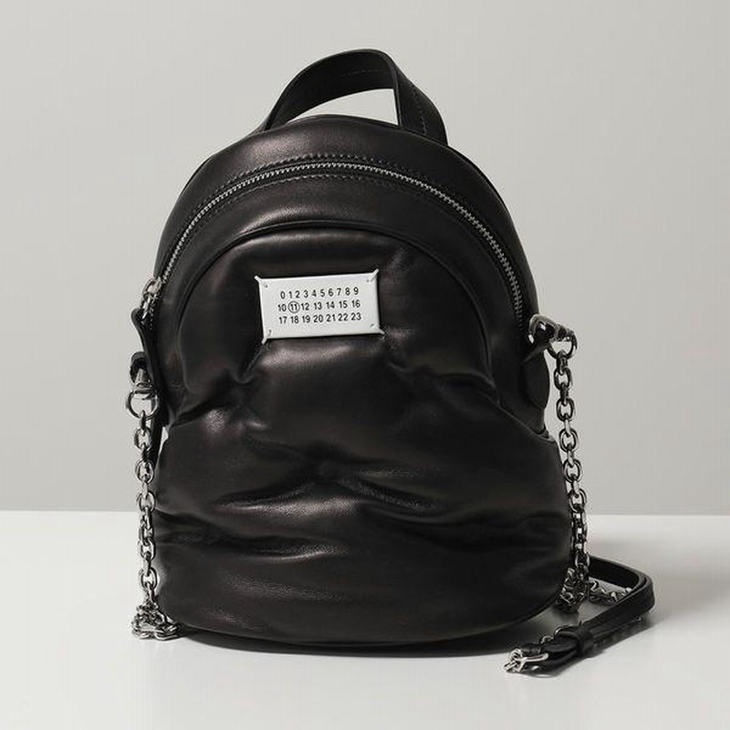 MAISON MARGIELA メゾンマルジェラ 11 バックパック Glam Slam グラムスラム S56WA0014 P4300 レディース ミニ リュック 2WAY レザー 鞄 T8013 | LINEショッピング