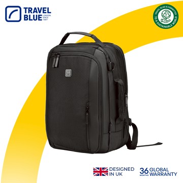 【Travel Blue 藍旅】環旅科技探索款背包 (後背包/筆電包/防水電腦包/雙肩包/商務背包)_TB3098