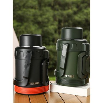 戶外車載水壺不銹鋼保溫壺燜泡茶壺大容量便攜宿舍便捷家用暖水瓶