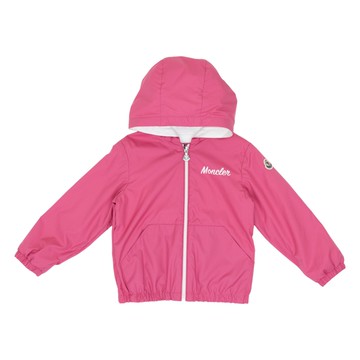 Moncler Enfant Kids 嬰幼兒粉色連帽外套