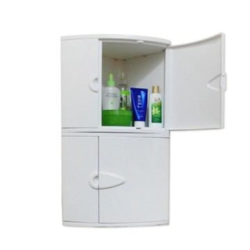 二層牆角雙門櫃/角落櫃