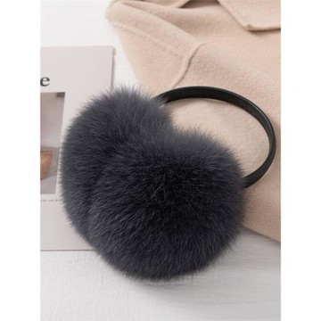 真狐貍毛耳套冬季保暖皮草耳罩男女耳捂整皮耳包護耳情侶耳暖真皮