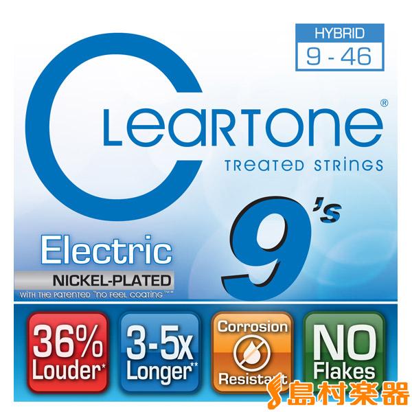 Cleartone クリアトーン 9419 エレキギター弦 ハイブリッドゲージ 009-046