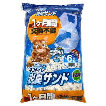 【福利品商品】IRIS 一週間除臭貓砂, 6L, 1袋