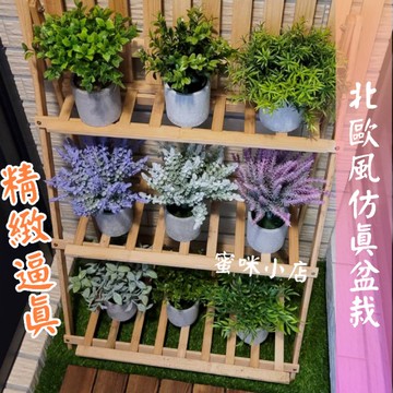 [⭐台灣現貨！開立發票⭐] 仿真植物 假花盆栽 人造花 室內盆栽 假植物 永生花盆栽 人造植物 薰衣草 北歐風裝飾