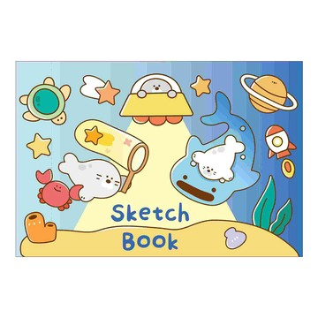 優遊趣 8K素描剪貼簿A