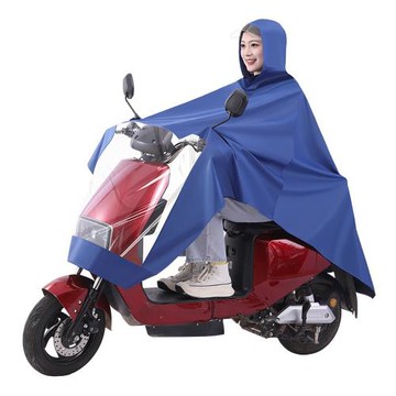 【LEZUN/樂尊】雨衣電動車雙人加厚加長男女牛津布全身雨披