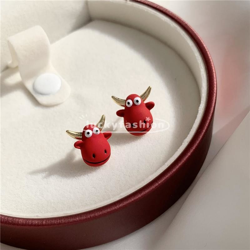 S925シルバー レディース ピアス イヤリング 牛 動物 アニマルデザイン キャラクターピアス キャラクターイヤリング 通販 Lineポイント最大0 5 Get Lineショッピング