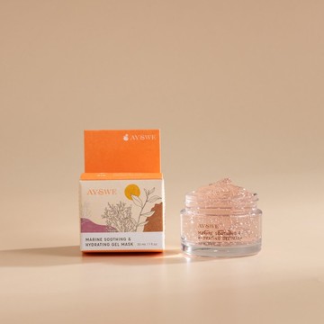 紅葡萄藻海洋舒緩凍膜 30mL旅行瓶 I 補水透亮晚安凍膜 男女適用