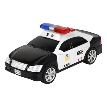 kidmate 孩子王 台灣好車隊 迷你警車玩具 模型車 仿真警車 男女童通用  1個