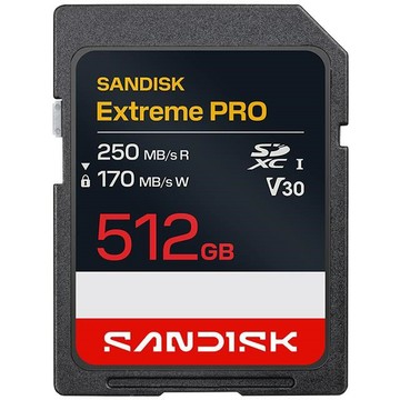 SanDisk 512GB 512G SDXC Extreme pro 250MB SDSDXXJ-512G-GUCIN 記憶卡
