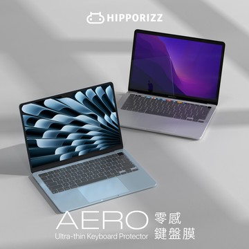 【Hipporizz】Macbook系列 Aero 零感鍵盤膜｜Neo／Air／Pro