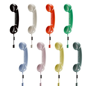 【滿3件再送手腕掛繩】POP PHONE 復古話筒 丁香紫【預購12/18】