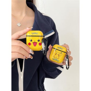 日韓卡通可愛口袋妖怪皮卡丘AirPodsPro保護套1/2代適用蘋果無線藍牙耳機殼airpods3代情侶女5代pro2硅膠軟殼