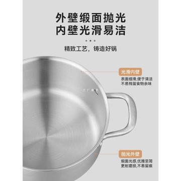 批發英國鍋具套裝全套家用不銹鋼不粘鍋炒鍋三件套電磁爐廚具套裝