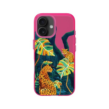 iPhone 16 Clear 粉漾桃 - LOOK！多看我一眼 LOOK! Nature Seeks Attention - 願傷疤 有天開出花（亞馬遜雨林）