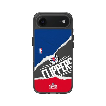 iPhone Air Clear (相機按鈕) 酷墨灰 - NBA - 熱血系列-洛杉磯快艇 L.A Clippers - Sweat and Tears