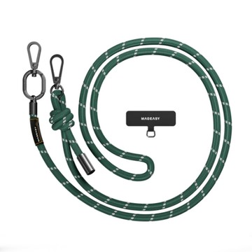 MAGEASY 8.3mm Strap 蹤跡綠 手機 掛繩/掛繩片組 H7859 【新竹皇家4895241121012】