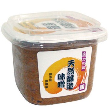 【味榮】 天然釀造味噌 (粗/細) (500g/盒)﹝冷藏寄送﹞