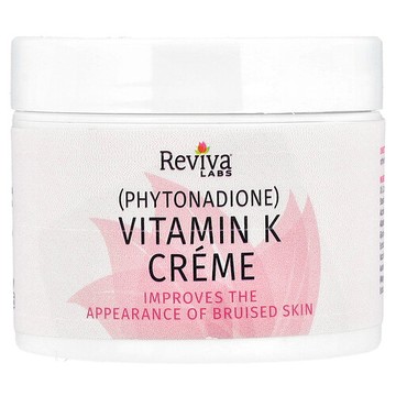 Reviva Labs, 維生素 K 面霜，適合各種膚質，2 盎司（55 克）