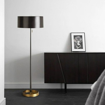 後現代簡約落地燈美式客廳餐廳創意書房酒店藝術樣板房臥室床頭燈 雙11全館免運