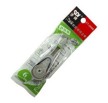CT-206R iPUSH輕鬆按修正帶替換帶