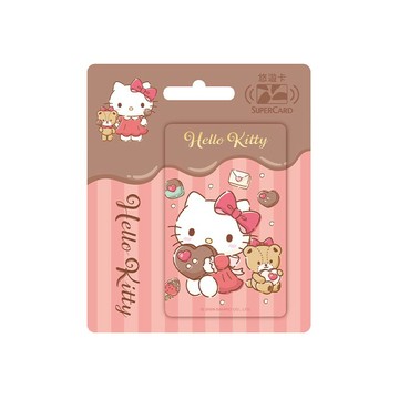 Easycard 三麗鷗可可戀心SuperCard悠遊卡-HELLO KITTY(受託代銷)