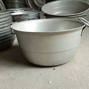 大鋁鍋加厚老式大號商用大容量湯鍋老款鋁鍋蒸鍋生鋁鍋胡辣湯鍋