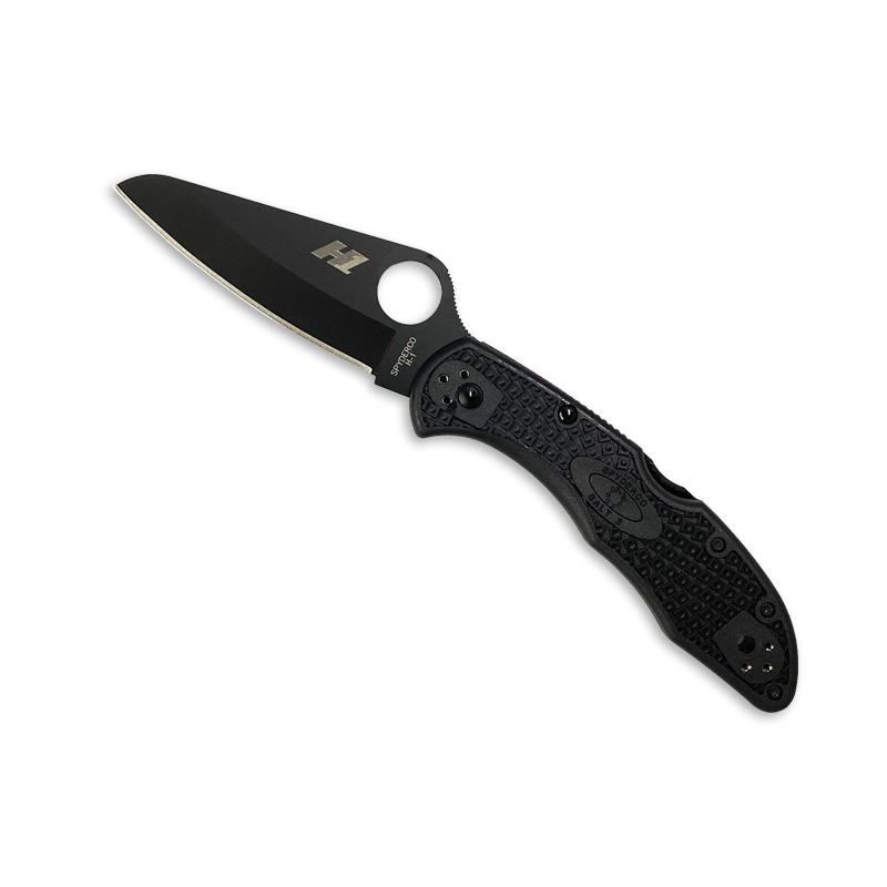 スパイダルコ Spyderco　ソルト2　オールブラック　H-2