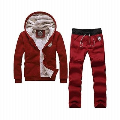 エイチユーエーメンズ スウェット上下 おしゃれ ジャージ 上下セット あたたかい 秋冬 部屋着 パーカー フード トレーナー レッド Xl 通販 Lineポイント最大get Lineショッピング