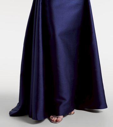 Solace London Strapless satin gown