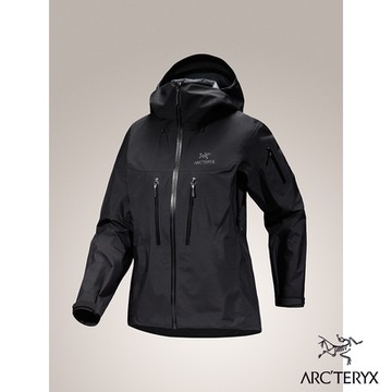 【Arcteryx 始祖鳥官方直營】女 Alpha SV 防水外套 黑