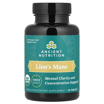 Ancient Nutrition, 猴頭菇，30 片