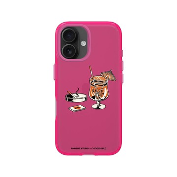 iPhone 16 Clear 粉漾桃 - Paiheme Studio - 雞尾酒