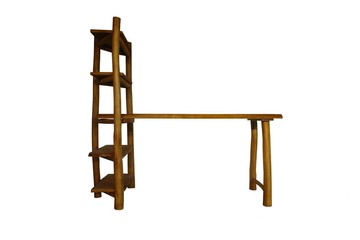 【吉迪市100%全柚木家具】HYSS161A 柚木和風吧檯桌