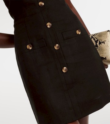 Veronica Beard Roxanne linen-blend shirt dress