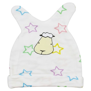 baa baa sheepz 抱抱羊 初生嬰兒帽  0~6個月適用  彩色星星羊