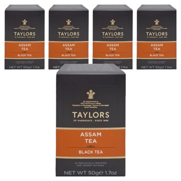 TAYLORS 泰勒茶 經典系列 阿薩姆紅茶  2.5g  20包  5盒