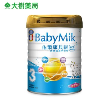 佑爾康貝親 OPO PLUS 幼兒成長羊奶粉 800g/罐 大樹