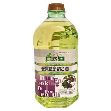 順發油品 優質人生 優質益多調合油  2L  1桶