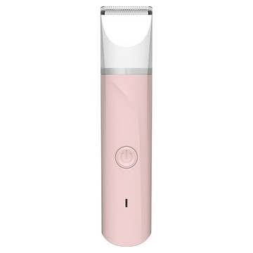 AFAMIC USB充電四合一多功能長續航安全寵物電動剃毛剪 磨甲器 貓狗剪毛  柔嫩粉  1組