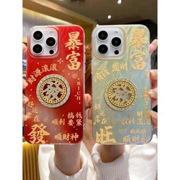 發財解壓轉盤適用OPPO Reno14 13 12手機殼A78新年創意暴富A5PRO A38 高級感閃鉆FindX8/X7小眾ins羽紗硬殼